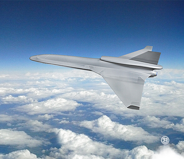 aircraft or drone turbojet engine